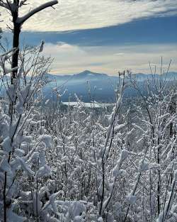 Snowy mountain Photo: Sandy Dannis