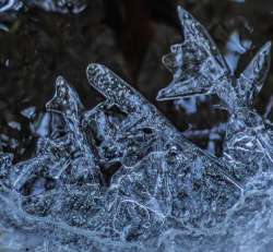 Ice shapes Photo: Steven Arcone