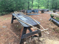 Building a Birchbark Canoe