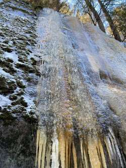 Frozen mineral ice Photo: Alice B. Fogel