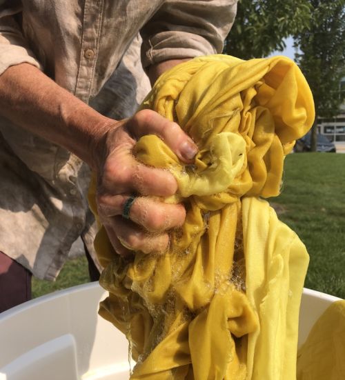 Goldenrod dye