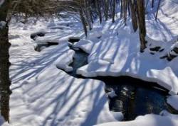 Snow shadows Photo: Karinne Heise