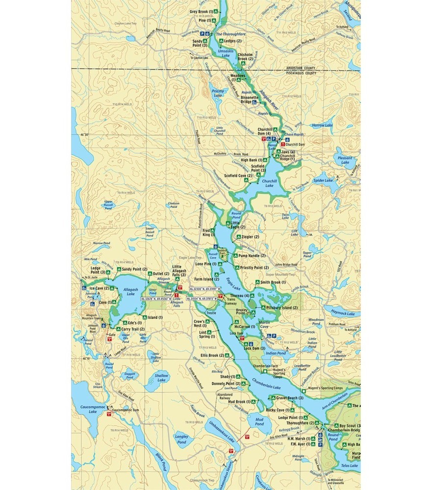 Allagash map