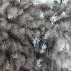 Snowflake on fleece Photo: Amy Quist