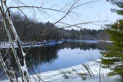 Merrimack ice flow Photo: Stephen Fox