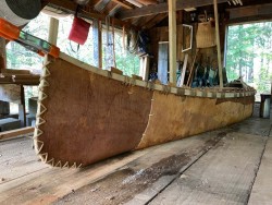 Building a Birchbark Canoe