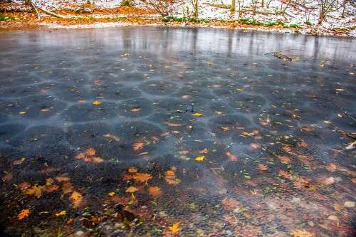 Ice formations