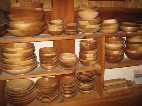 Wood bowls