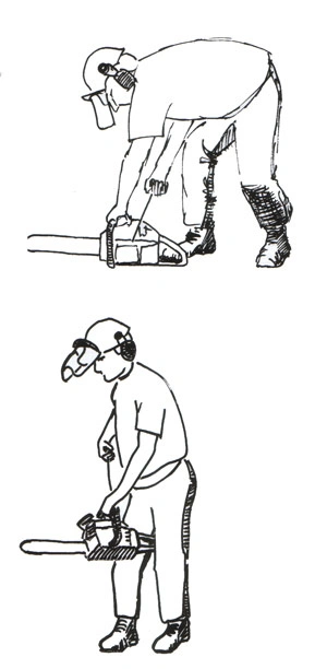 Safe starting positions and body mechanics