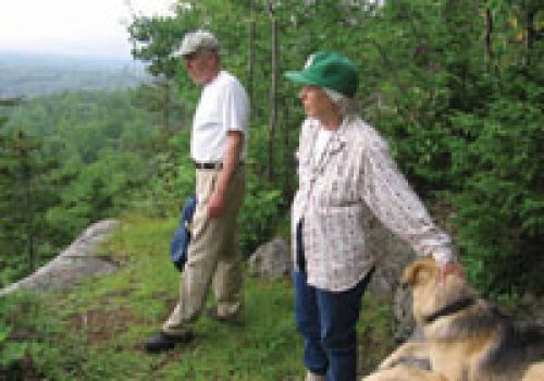 Tree Farmers David and Tanya Tellman