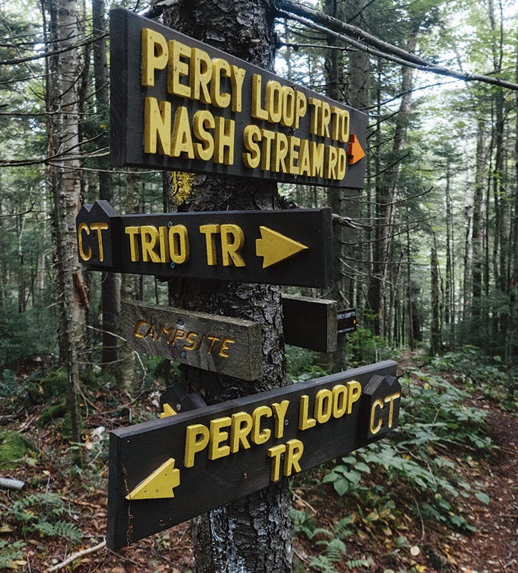 Trail sign