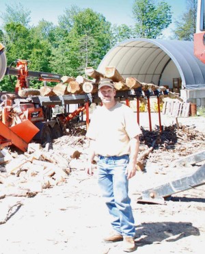 At Work Cutting Wood with Paul “Butch” Reed thumbnail