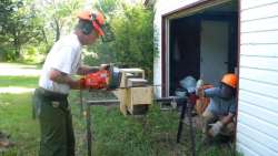 Log Cabin Lessons Part 2 Photo: Dave Mance III