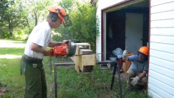 Log Cabin Lessons Part 2 Photo: Dave Mance III