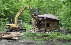 Log Cabin Lessons Part 3 Photo: Northern Woodlands