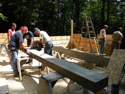 Log Cabin Lessons Part 3 Photo: Northern Woodlands