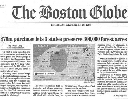 Boston Globe Article