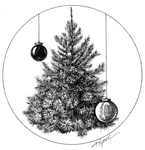 The Trees of Christmas Past and Future