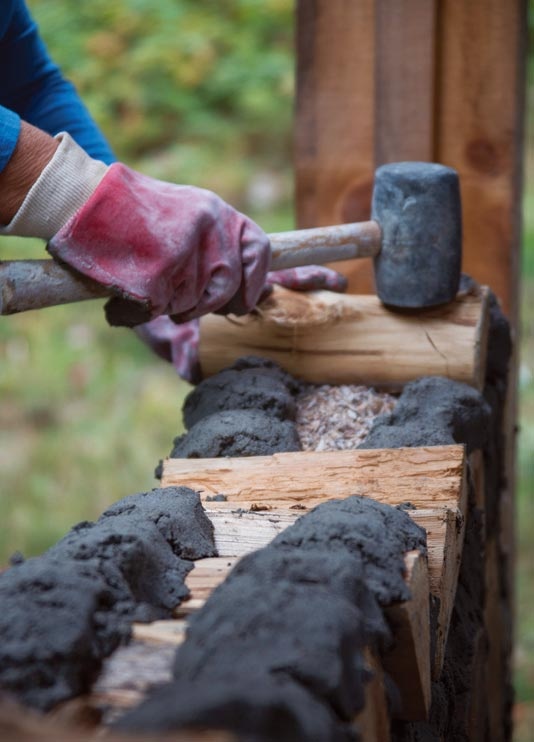 Tricks of the Trade: Building With Cordwood