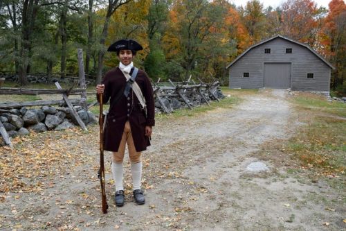 Marcus as Minuteman