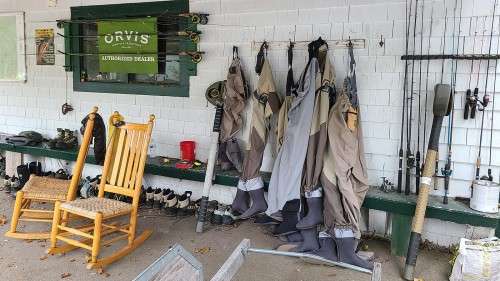 Fishing porch