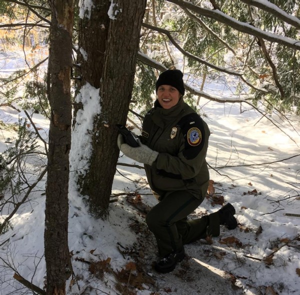 Heidi Murphy, at Work in the Woods