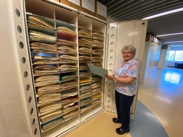 In the Herbarium with Hilda White