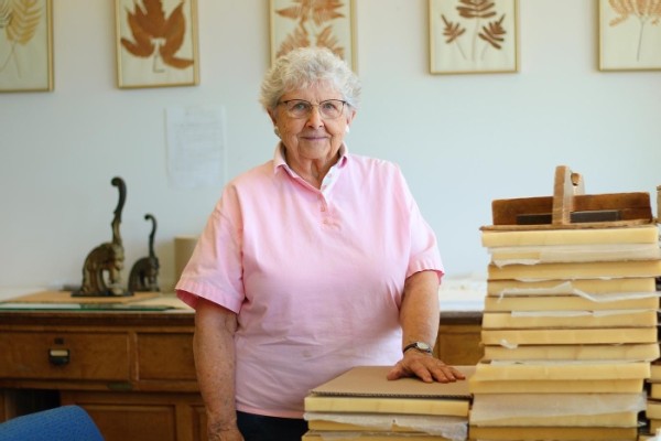 In the Herbarium with Hilda White