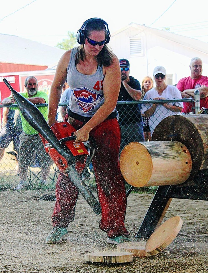 A Conversation with Champion Lumberjill Kendall Kunelius