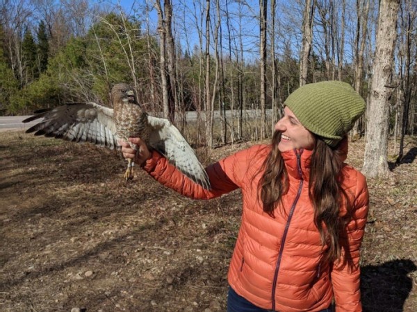 On Hawk Mountain with Rebecca McCabe