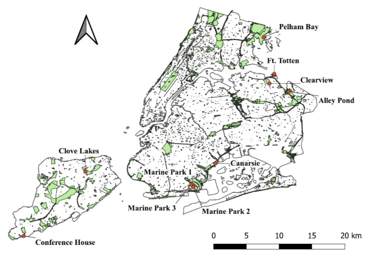 Trees of NYC Map