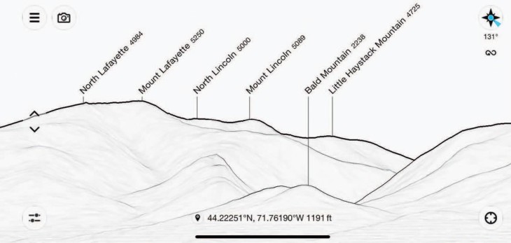 PeakFinder views