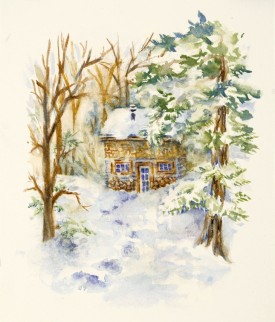 Cabin illustration thumbnail