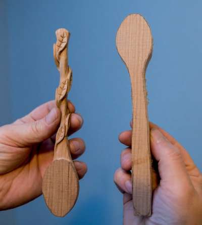 Spoon carving