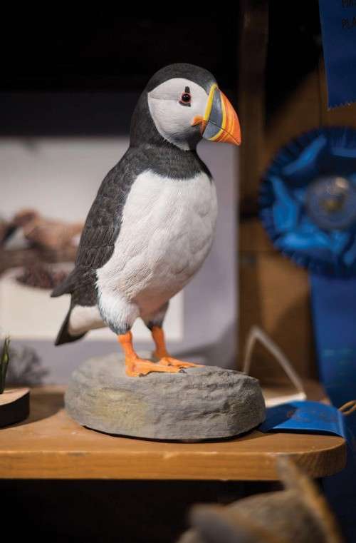 Puffin decoy