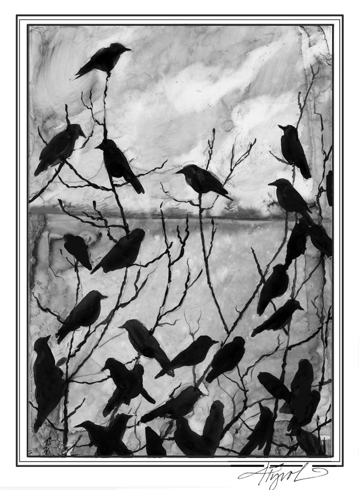 Crows in Winter thumbnail