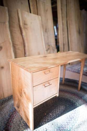 Wood desk