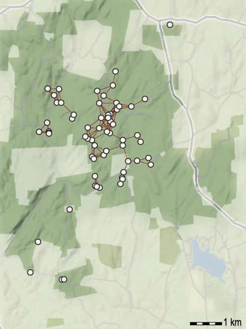 Vernal pool map