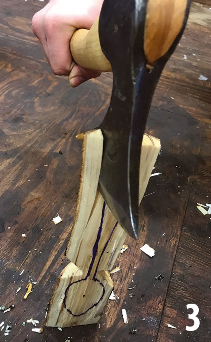 Tricks of the Trade: Greenwood Carving - The Five-Step Wooden Spoon