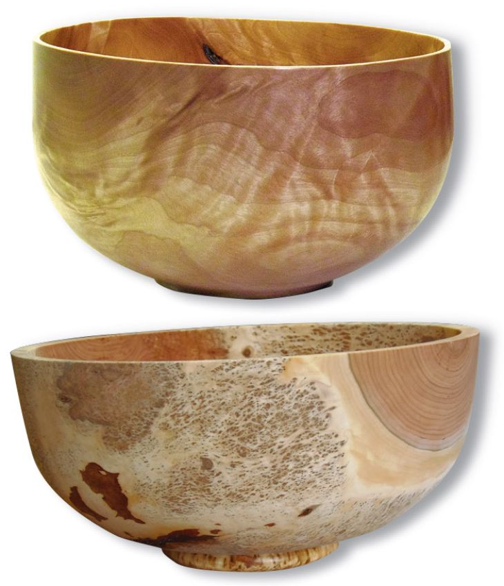 Wooden bowls