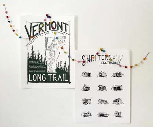 Long trail poster