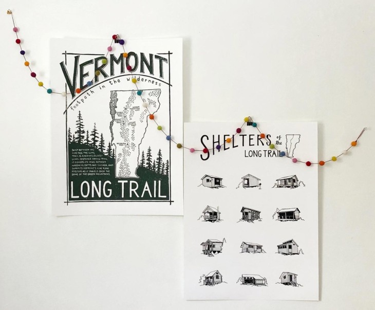 Long trail poster