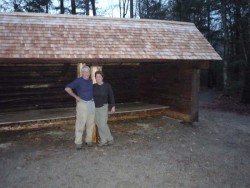 Blue Brook Shelter Photo: Caroleen “Mac” McKenzie-Dudley