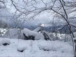 Snowy mountains Photo: Gary Chicoine