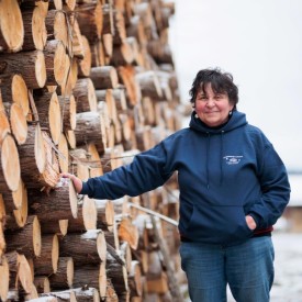 Colleen Goodridge woodpile thumbnail