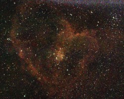 Heart nebula Photo: Ray F. Santullo