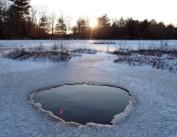 Winter sunset Photo: Mark Georgian