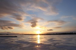 Sunset bay Photo: Leif Tillotson