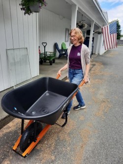Wheelbarrow Photo: Emily S. Rowe