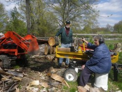 Splitting Firewood Photo: Frederick Gerty